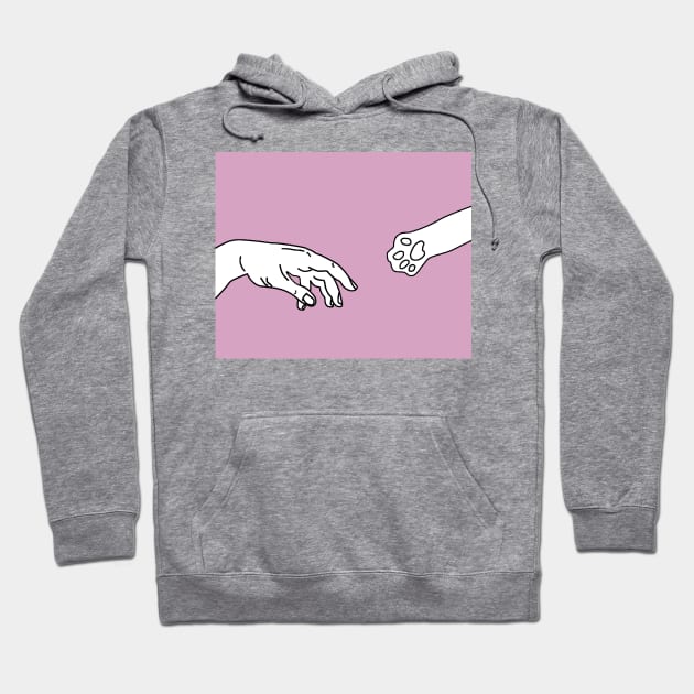 Paw lovers Hoodie by Qwerty